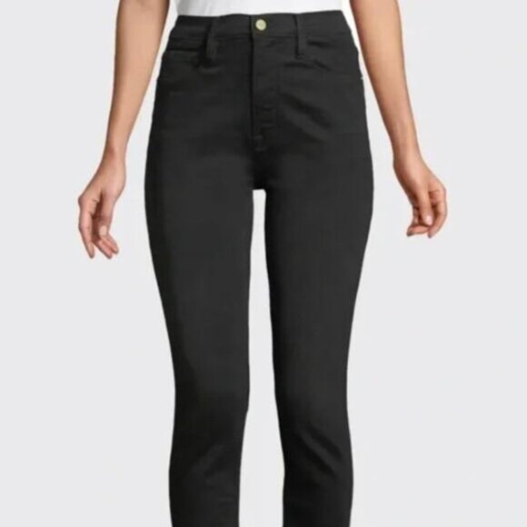 Frame Ali High-Rise Cigarette Jeans - Picture 1 of 1